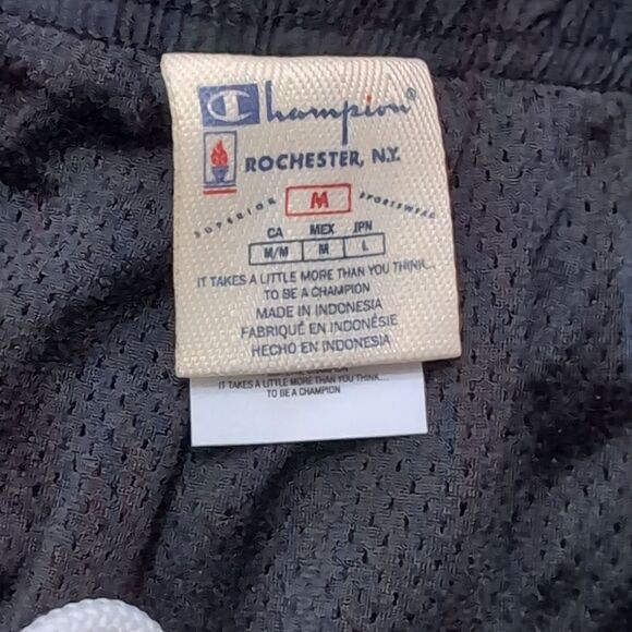 NWT black Woven Taslan 3" shorts by Champion size M - Picture 5 of 6